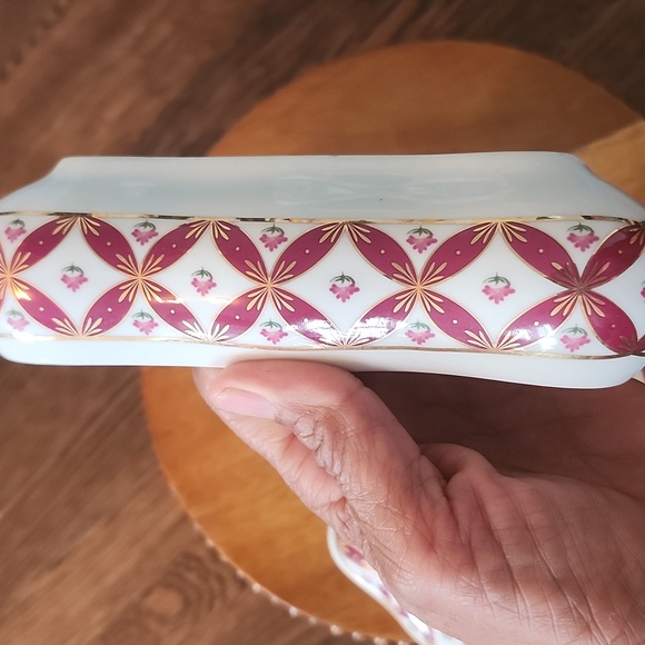 Floral Porcelain Trinket Box - Picture 6 of 8